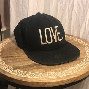 OBO 🌈 LOVE Black Baseball Cap